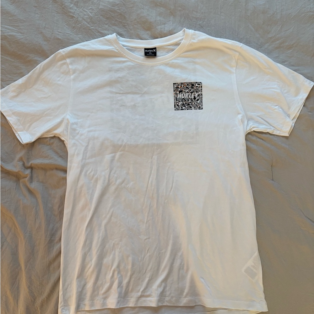 Hurley White Graphic Tee